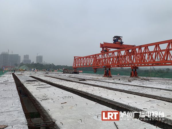 泸州沱江新城城北片区五条道路 力争今年底投用