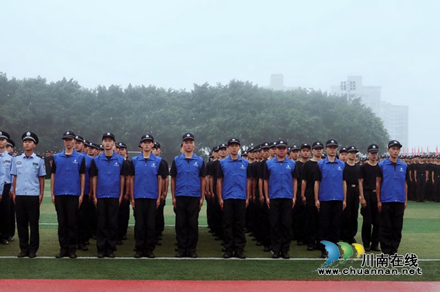 泸州市少年警校在四川警察学院举行授牌仪式(图6)