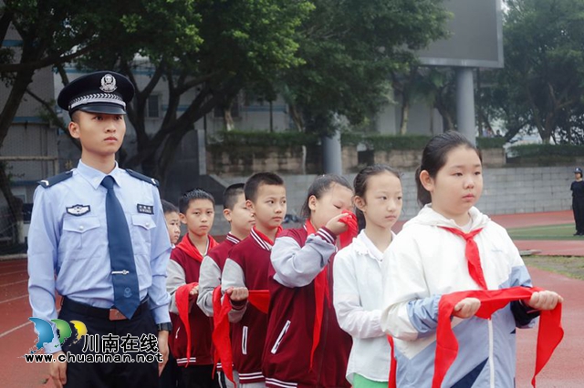 泸州市少年警校在四川警察学院举行授牌仪式(图13)