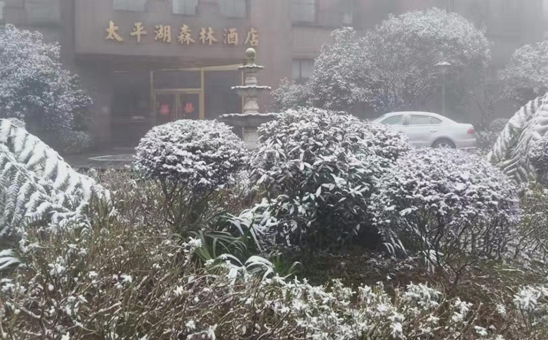 合江县石龙镇太平村雪景