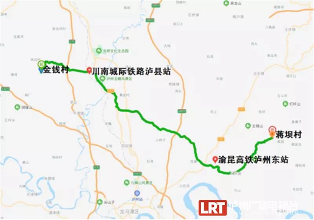 泸东大道力争年内动工修建 连接川南城际铁